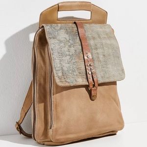 NWOT Free People Brando Distressed Backpack